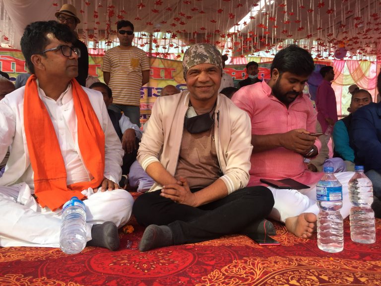 भारतीय हास्य कलाकार राजपाल यादवलाई सर्लाहीमा भव्य स्वागत