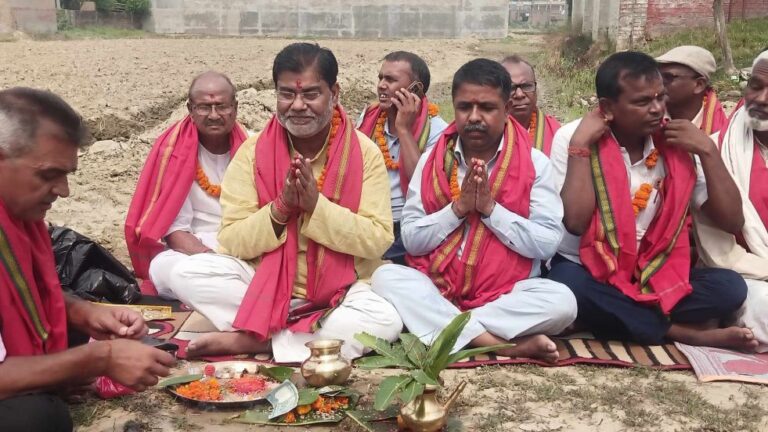 गरुडा नगरप्रमुख  जयसवालले गरे शिवनगर जाने नयाँ सडकको शिलान्यास