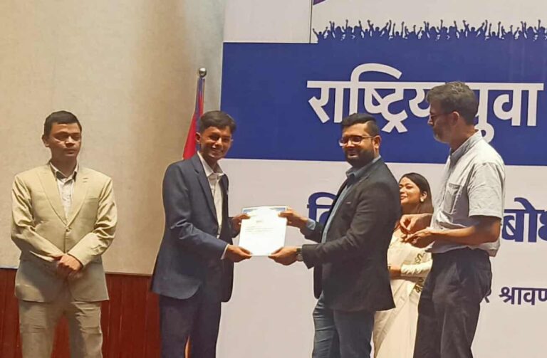 युवा अभियन्ता अब्दुल सलाम राष्ट्रिय युवा संसदमा विजयी, राजधानीमा सपथ ग्रहण