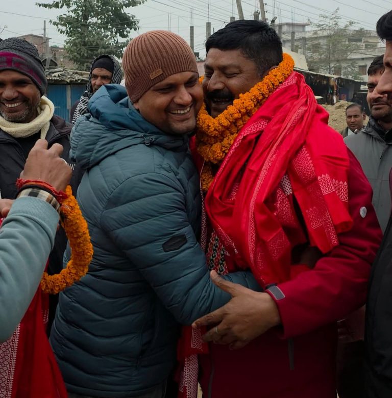 एमालेमा अत्याधिक मतले केन्द्रीय सदस्यमा निर्वाचित अजय कुमार गुप्तालाई गौरमा भव्य स्वागत